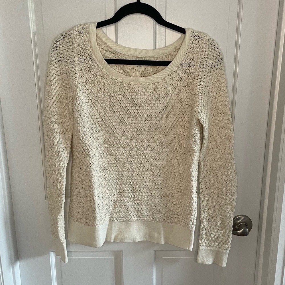 Lou & Grey cream sweater